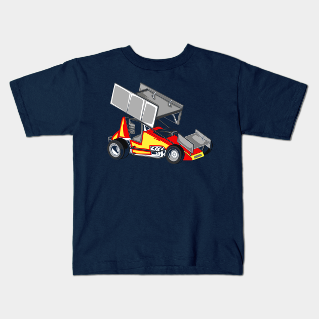 Sprint Car Racing Sprint Car Racing Kids TShirt TeePublic